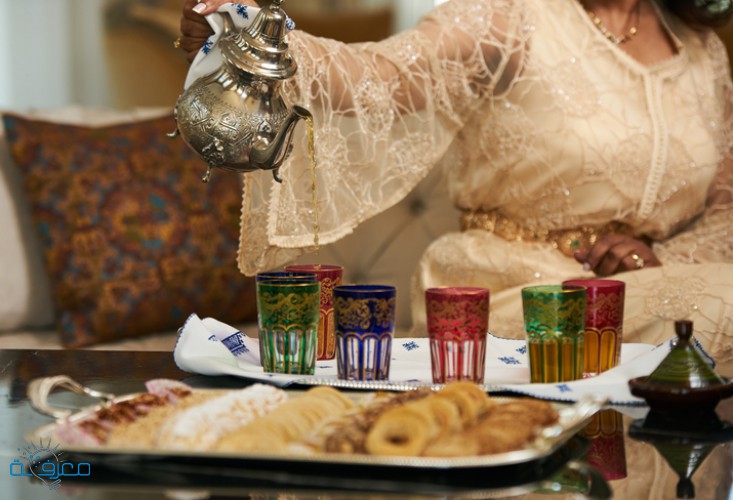 طريقة تحضير الشاي المغربي