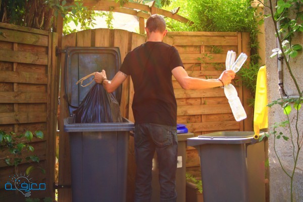 مخاطر النفايات المنزلية